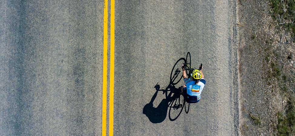 Road biking in Park City, UT