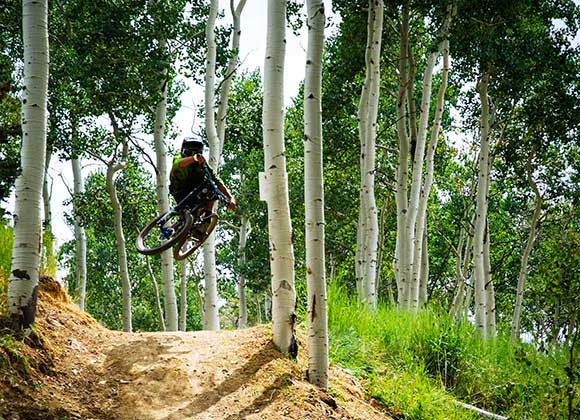 Mountain Biking with jans.com in Park City, UT