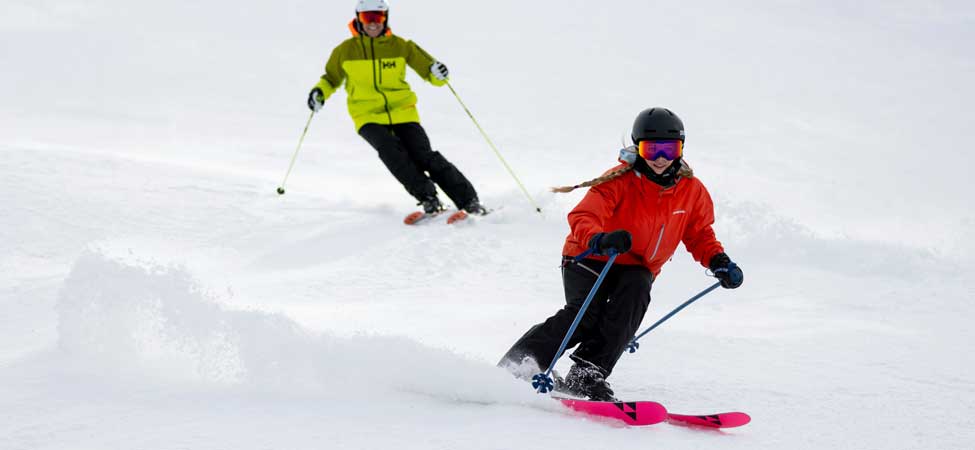 Karl 'Jake' Jacobson skiing at Deer Valley, Utah