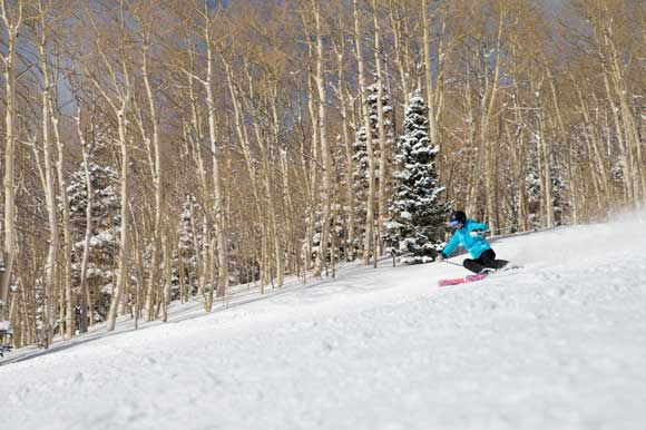 Kendall Fischer Skiing in Park City, UT