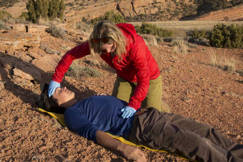 Nols Wilderness Medicine Course. Image courtesy of Nols.