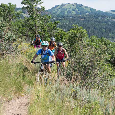 Lost Prospector trail in Park City, UT