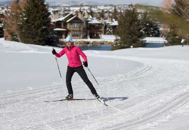 Andrea Putt Skiing