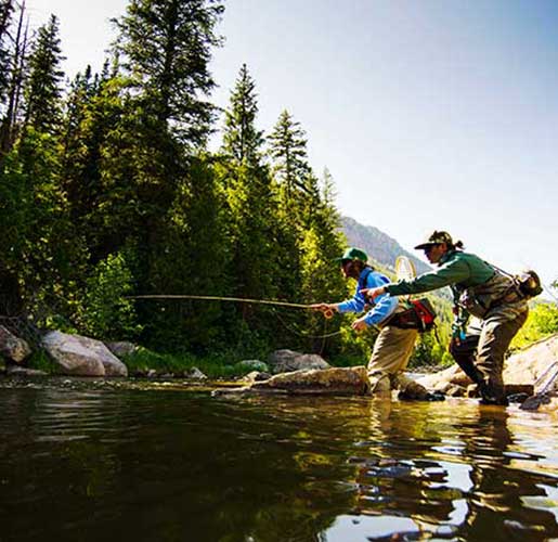 Fly Fishing Lessons with jans.com in Park City, UT