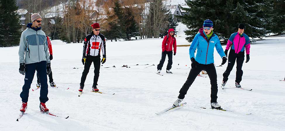 Cross-Country Skate Ski Lessons