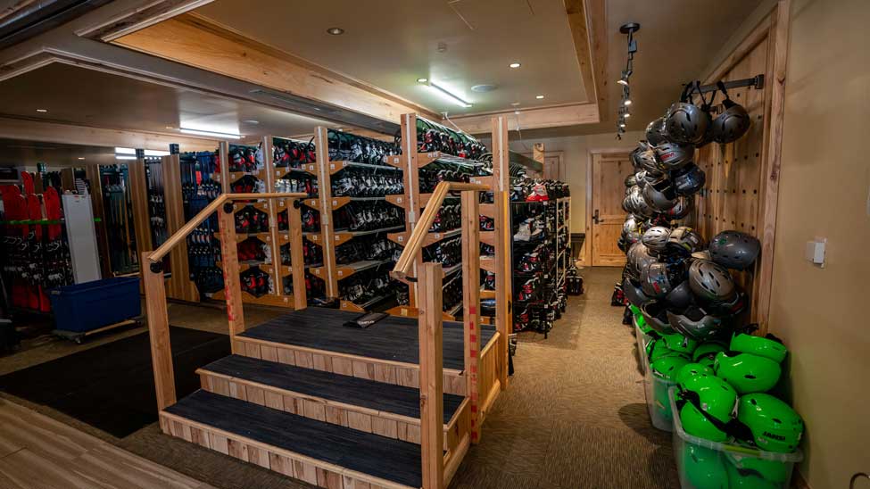 Inside view of Jans at The St. Regis Deer Valley hotel in Park City, Utah.