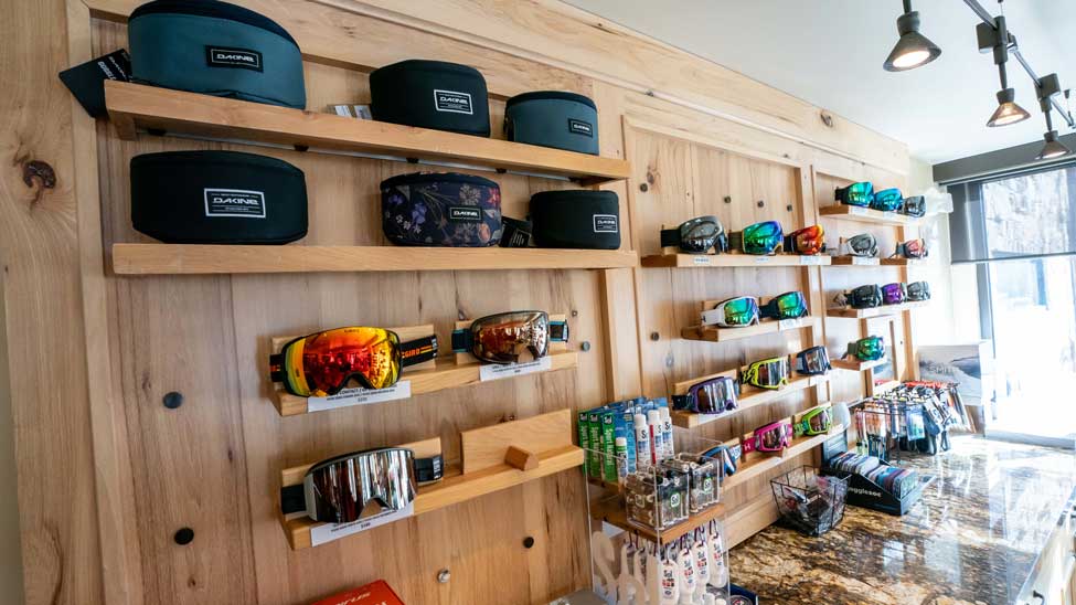 Wall Display at Jans at The St. Regis Deer Valley hotel in Park City, Utah.