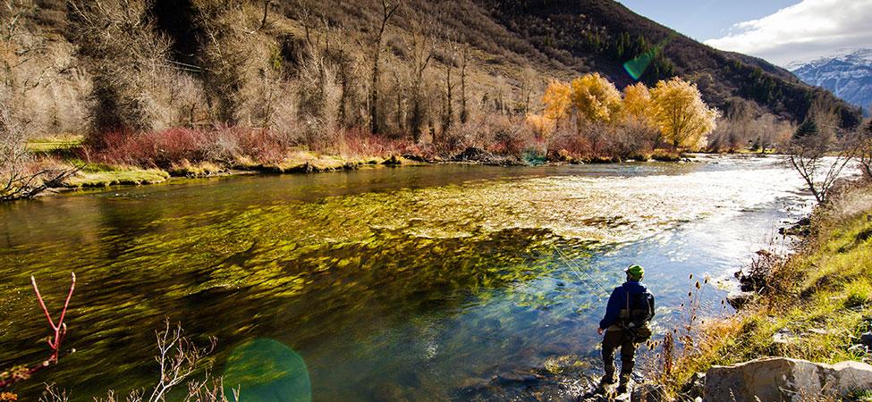 Fly fishing in Utah