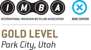 IMBA - International Mountain Bicycling Association Ride Center. Gold Level. Park City, Utah