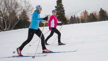 Private Cross Country Ski Lesson with White Pine Touring in Park City, Utah