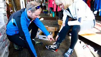 Paul Archer Boot Fitting