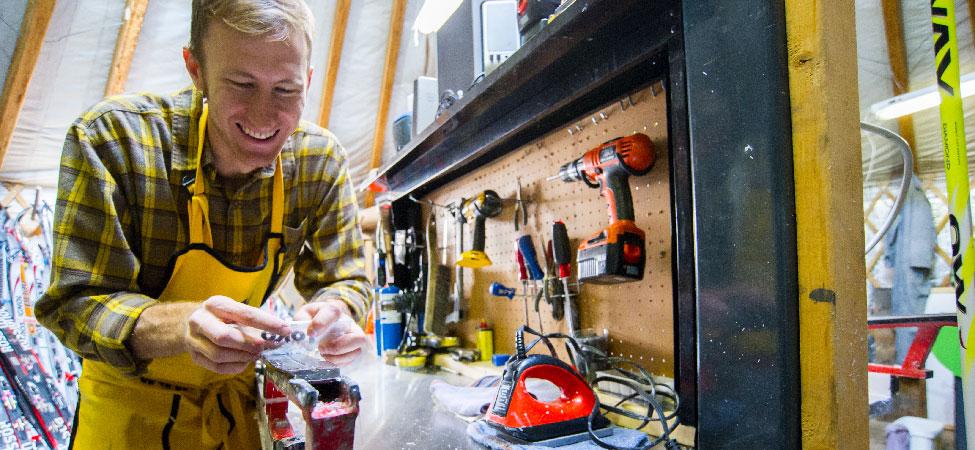 Ski tuning with jans.com in Park City, UT