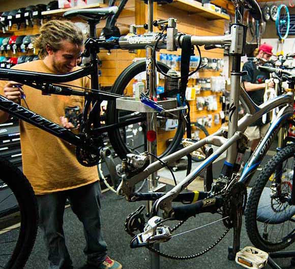 Bike tuning with jans.com in Park City, UT