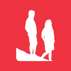 Jans Hiking Red Icon