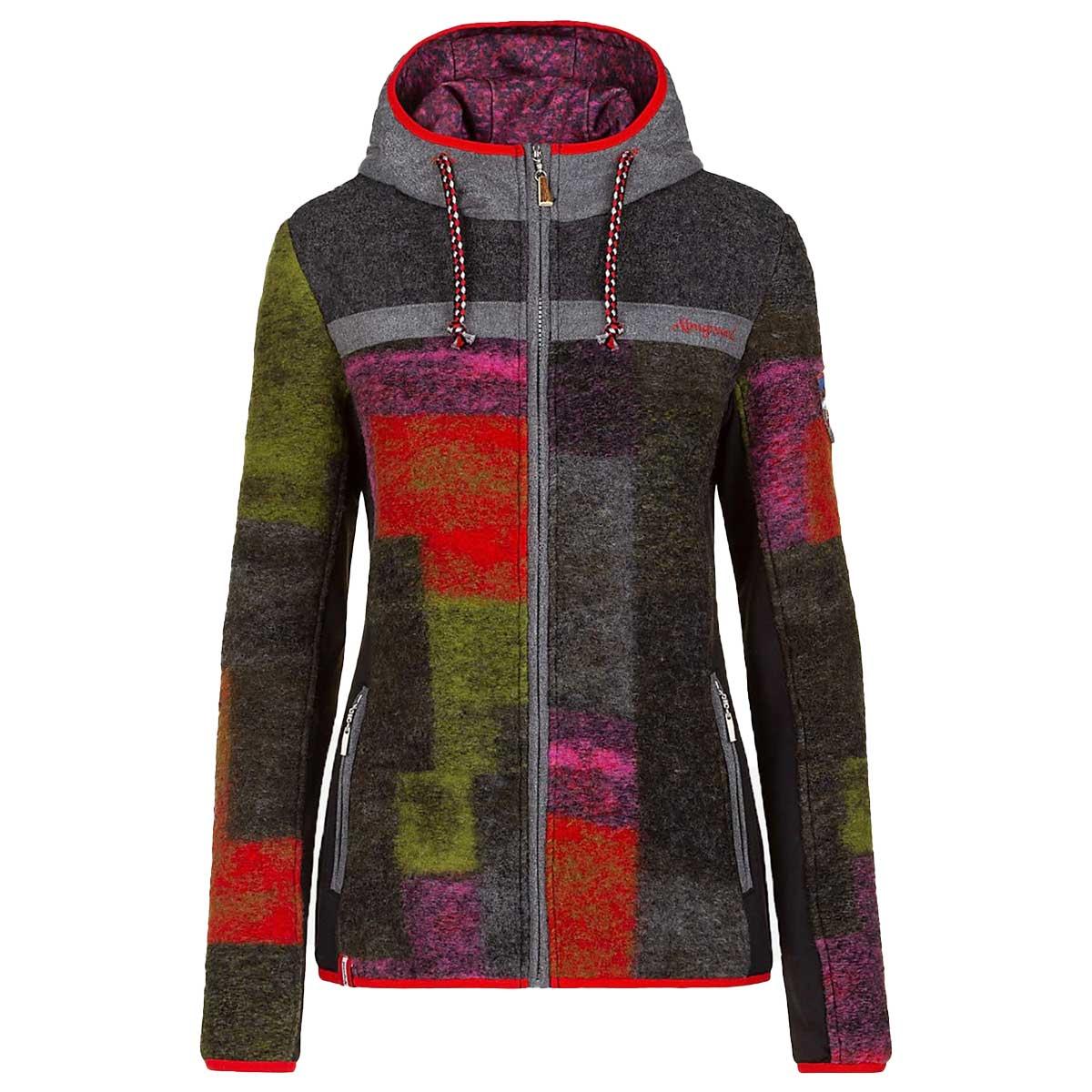 Almgwand Imsterberg Jacket - Women's - Shadow Light Olive Red - 14