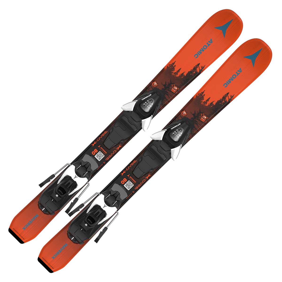 Atomic Maverick Jr 70-90 / C5 GW Ski System - Kids' - One Color - 70cm