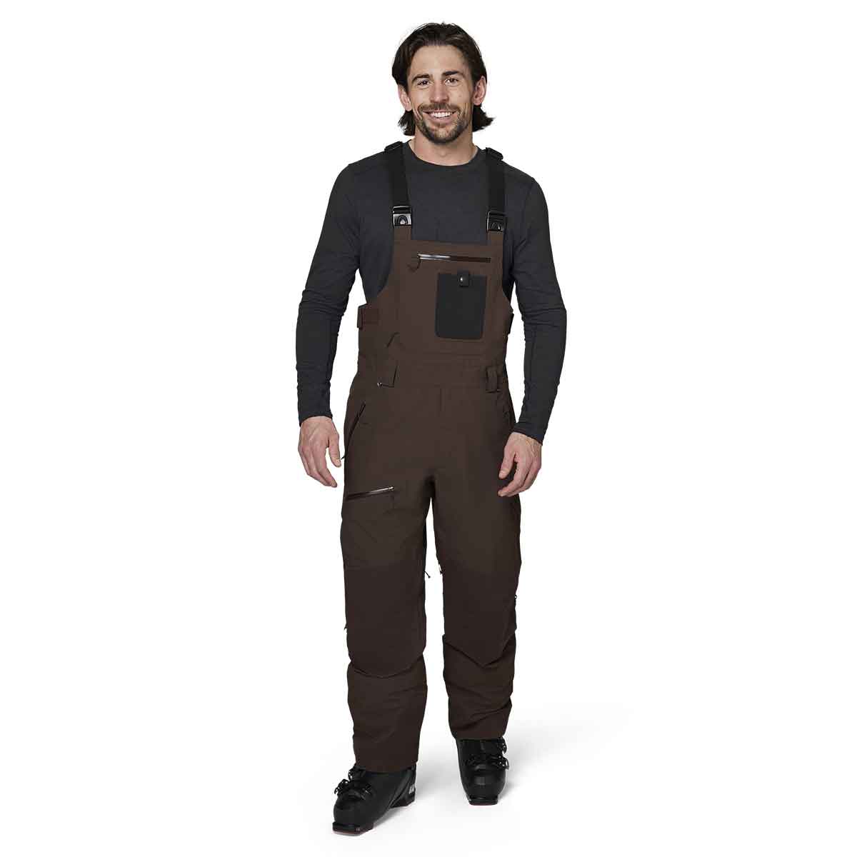 Flylow Baker Bib - Men's - Timber - M - Regular