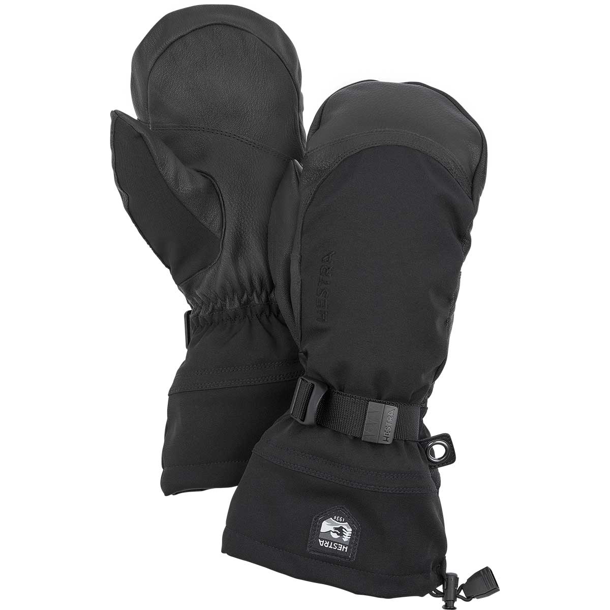 Hestra Army Leather Extreme Mitt - Black and Black - 9
