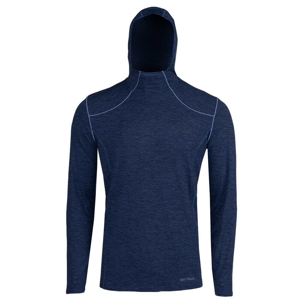 Hot Chillys Clima-Tek Hoodie - Men's - Nightfall Heather - S