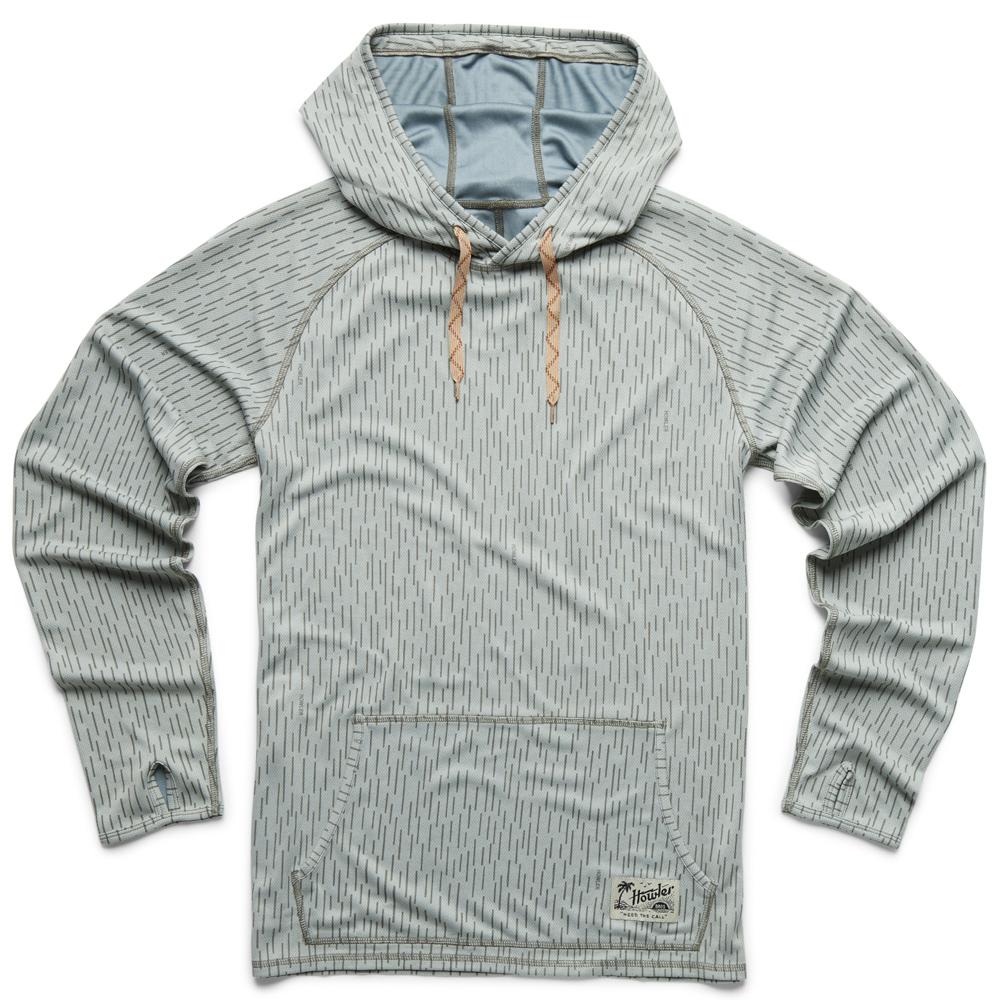 Howler Brothers Loggerhead Hoodie - Men's - Deluge Camo Light Grey - M
