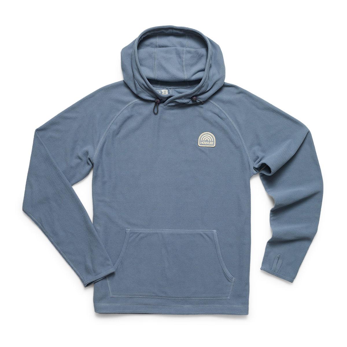 Howler Bros Palo Duro Fleece Hoodie - Men's - Mirage Blue - L