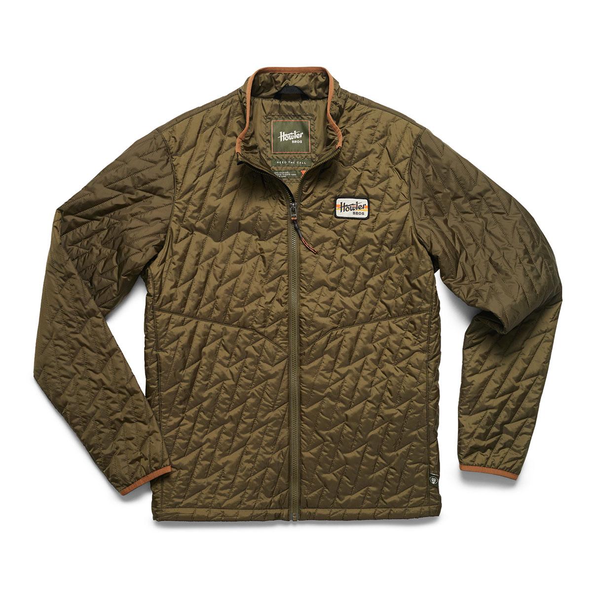 Howler Bros Voltage Quilted Jacket - Men's - Olive - L