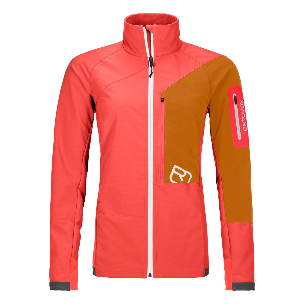 Ortovox Berrino Softshell Jacket - Women's - Coral - L