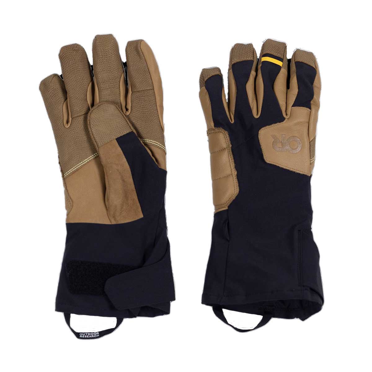 Outdoor Research Extravert Gloves - Men's - Black and Dark Natural - M