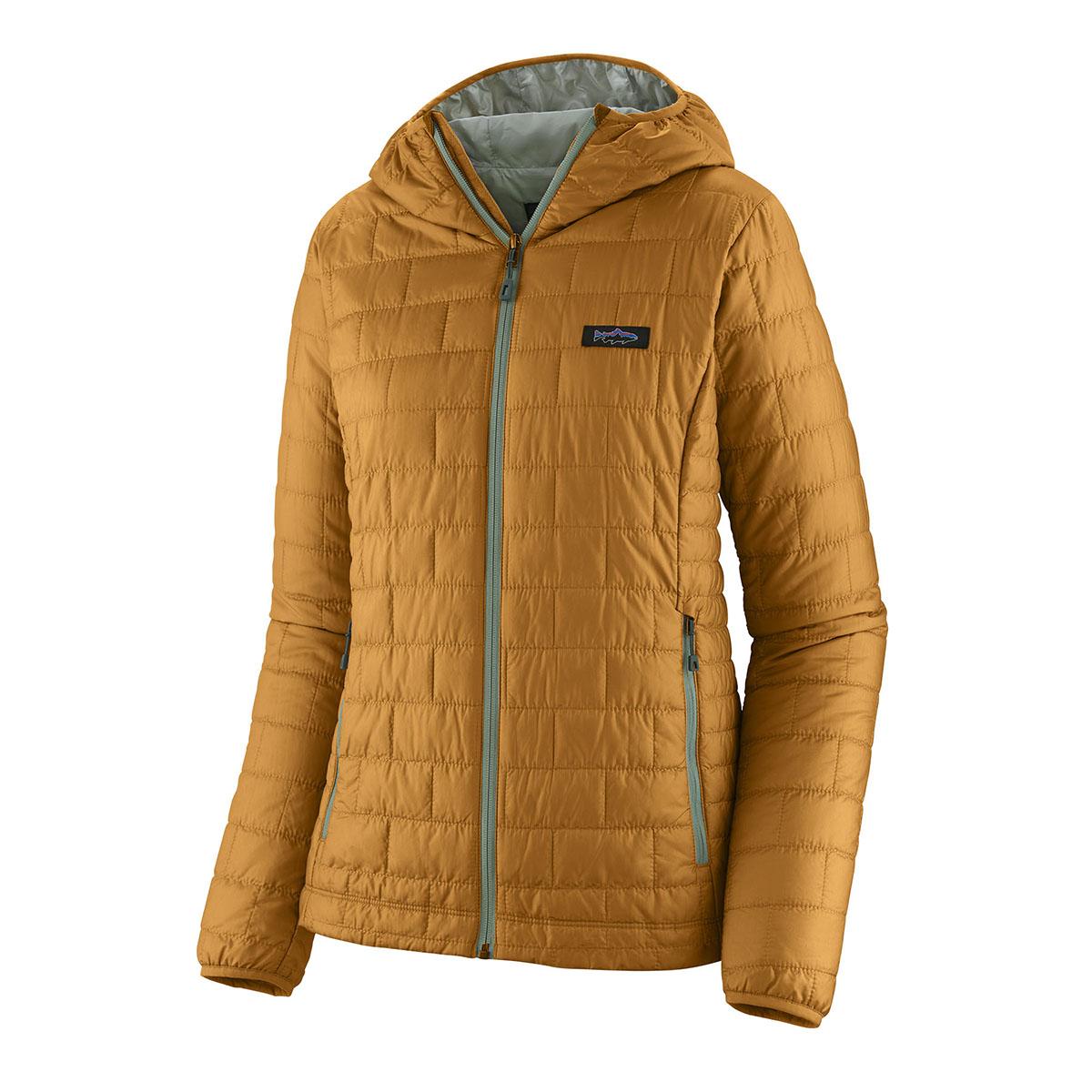 Patagonia Nano Puff Fitz Roy Trout Hoody - Women's - Raptor Brown - L