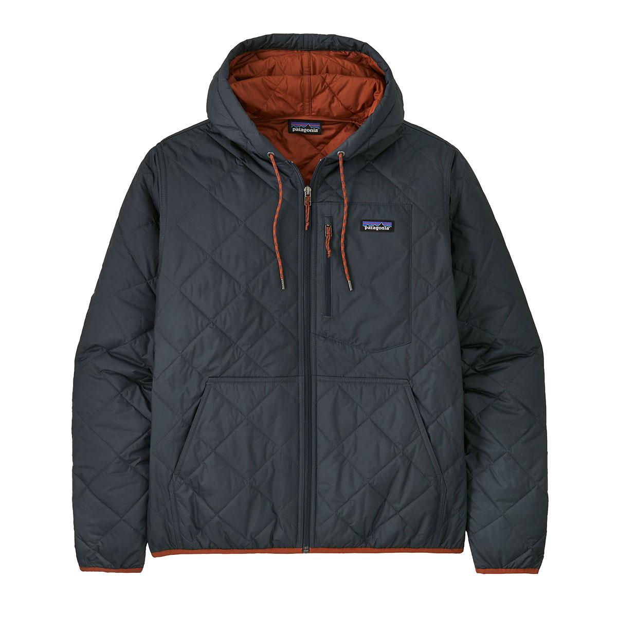 Patagonia Diamond Quilted Bomber Hoody - Men's - Smolder Blue - L
