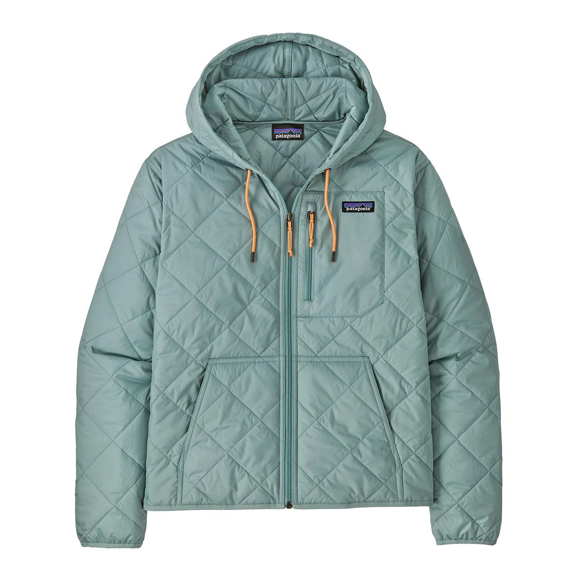 Patagonia Diamond Quilted Bomber Hoody - Women's - Thermal Blue - L