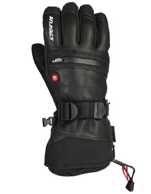 Seirus Heat Touch Hellfire Glove - Women's - Black - L
