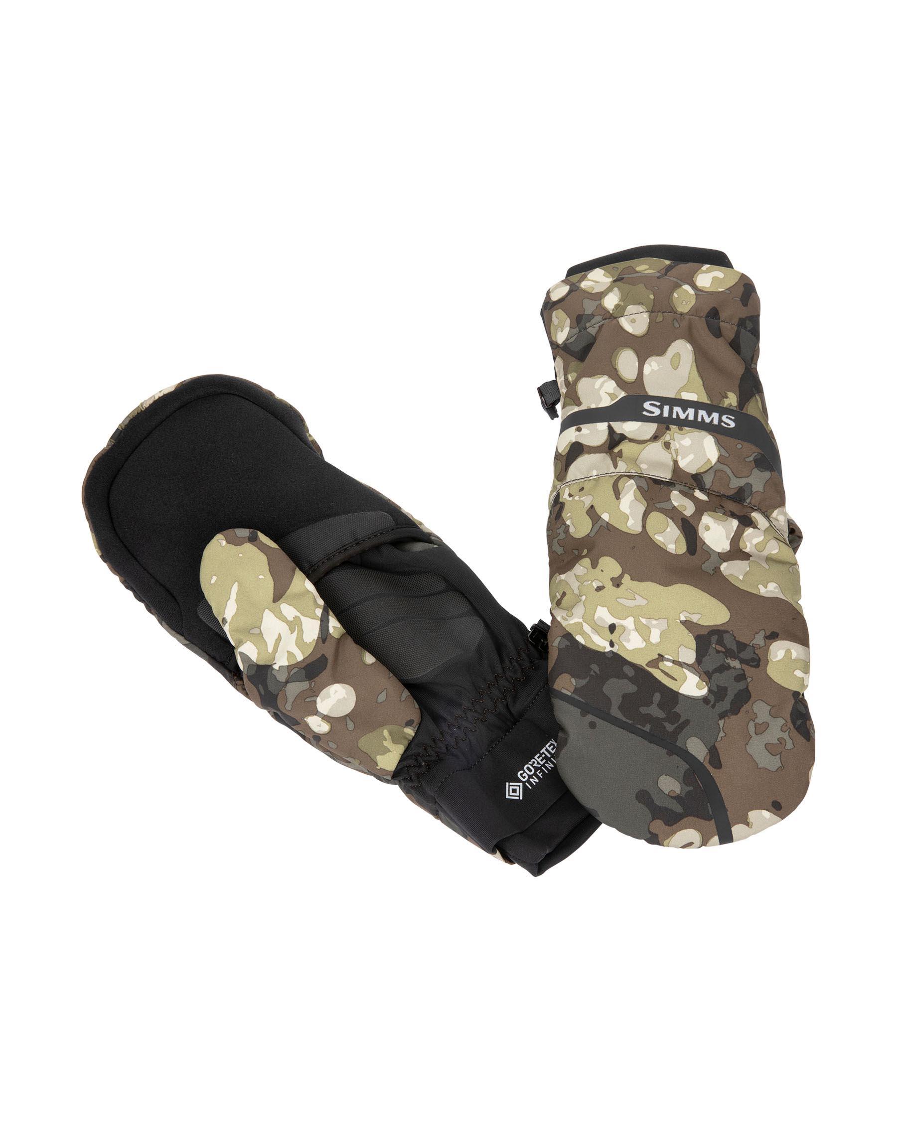 Simms Gore-Tex ExStream Foldover Mitt - Riparian Camo - XS