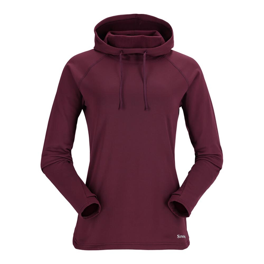 Simms Heavyweight Baselayer Hoody - Women's - Mulberry - L