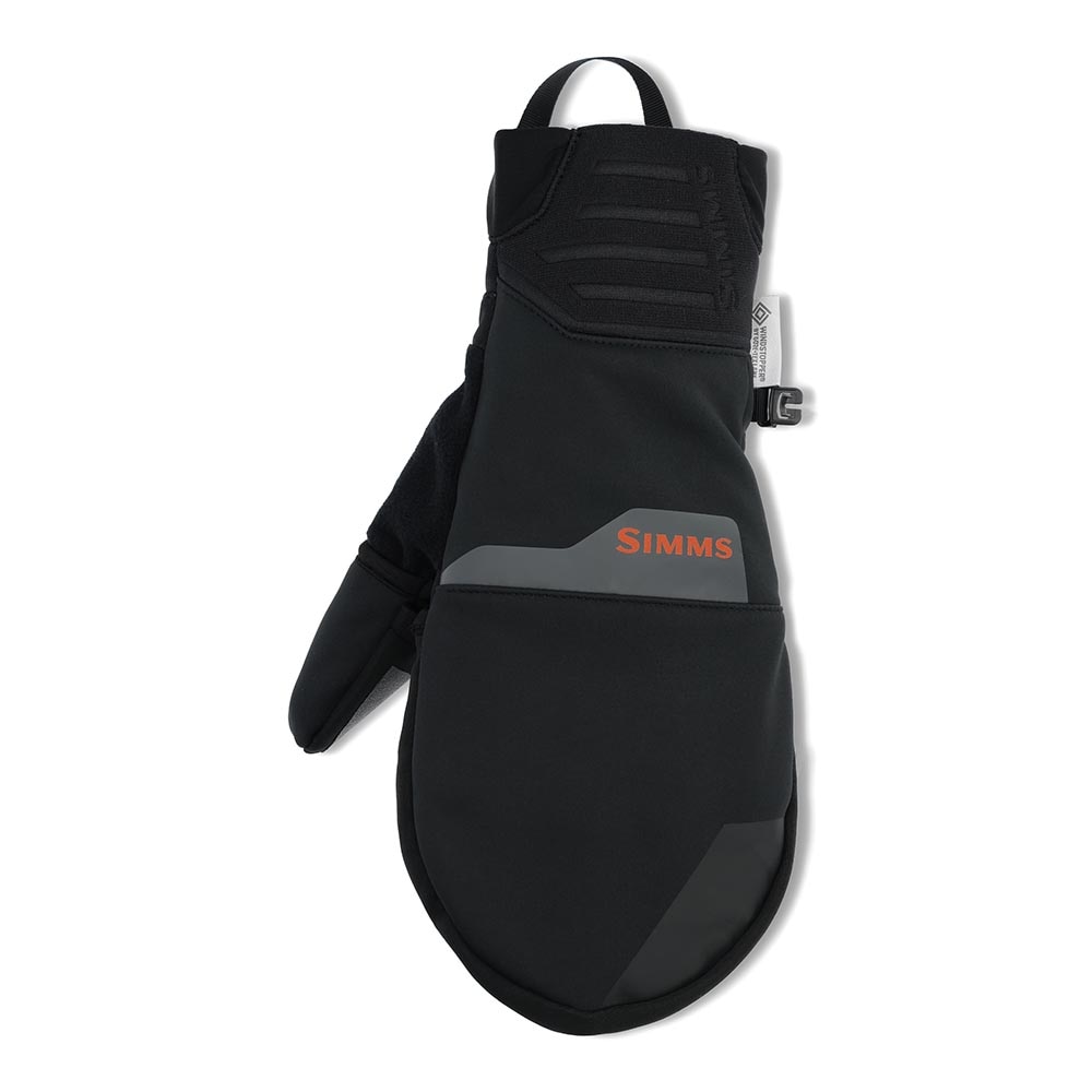 Simms Windstopper Foldover Mitt - Black - 2XL