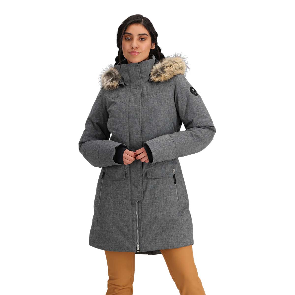 Obermeyer Sojourner Down Jacket - Women's - Charcoal - 10