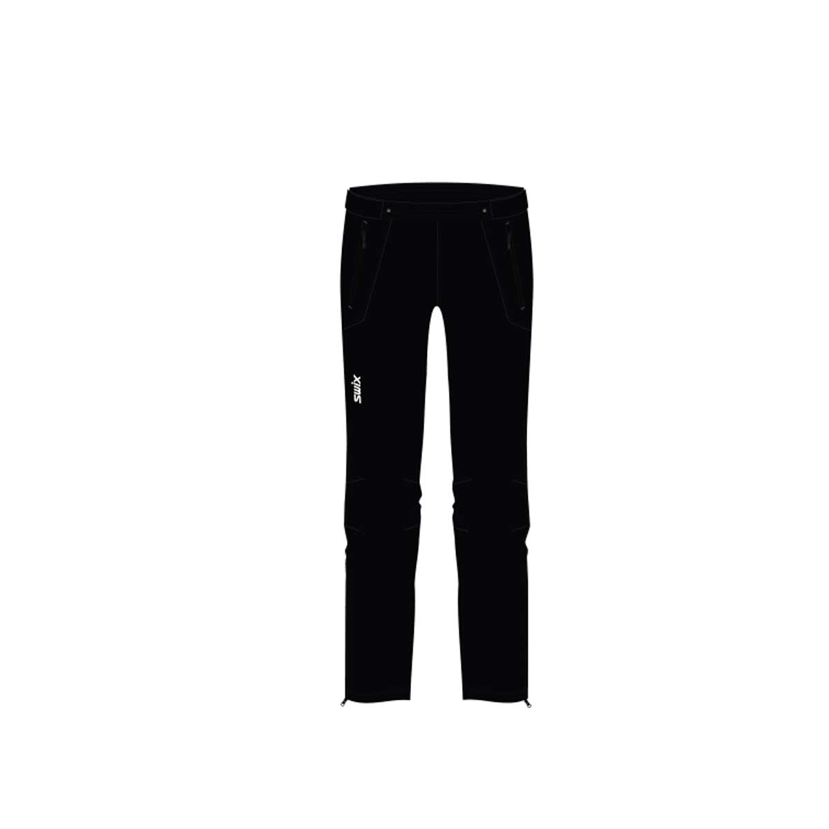 Swix Universal X Pant - Kids' - Black - 6