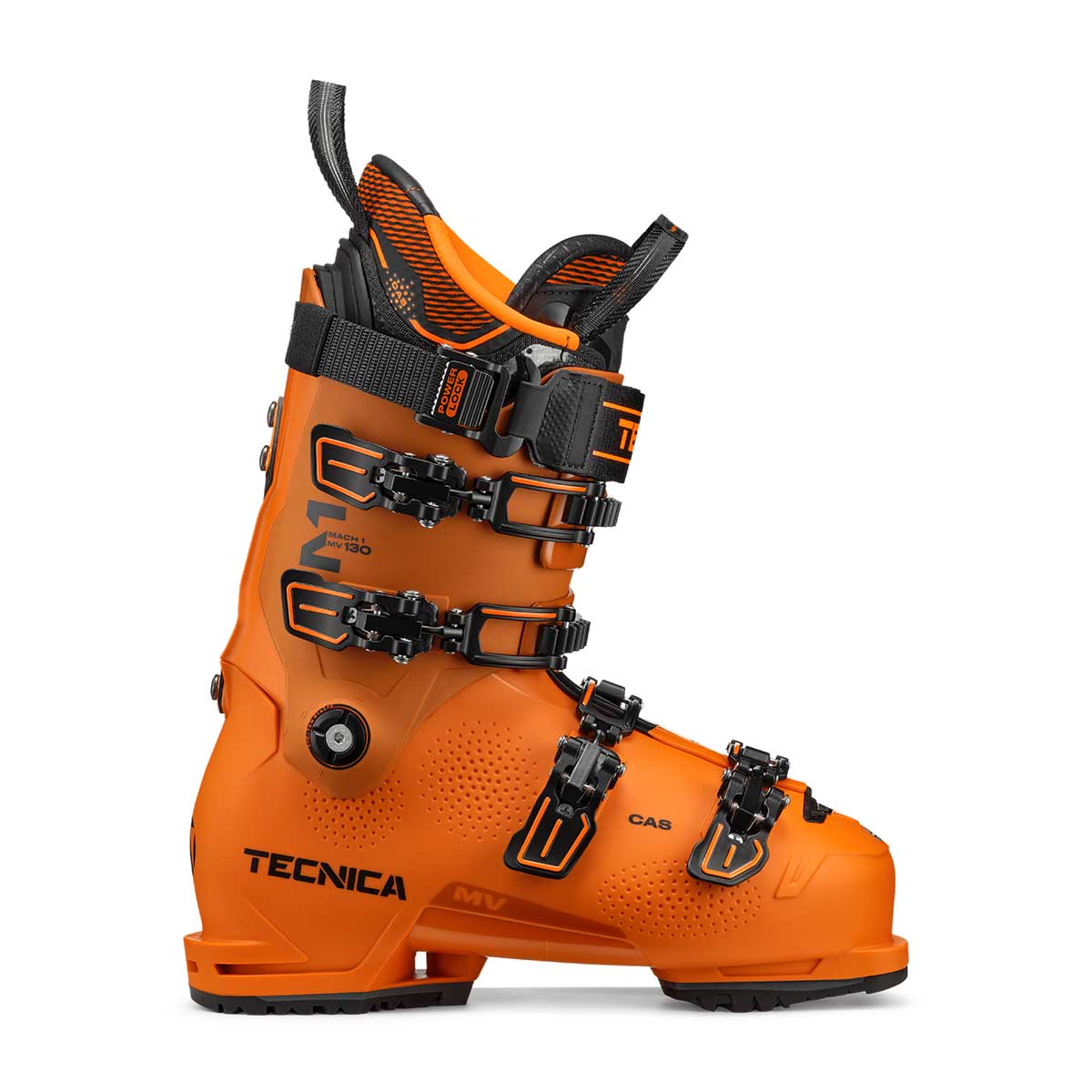 Tecnica Mach1 MV 130 Ski Boot - Orange - 26.5